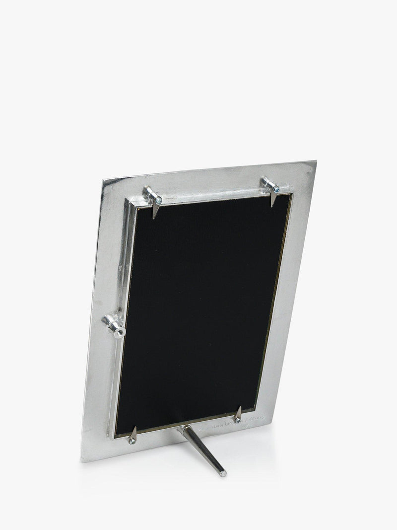 Lancaster and Gibbings Goodleigh floral photo frame in pewter, UK version