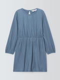 John Lewis ANYDAY Kids' Dress Blue, imported from the UK
