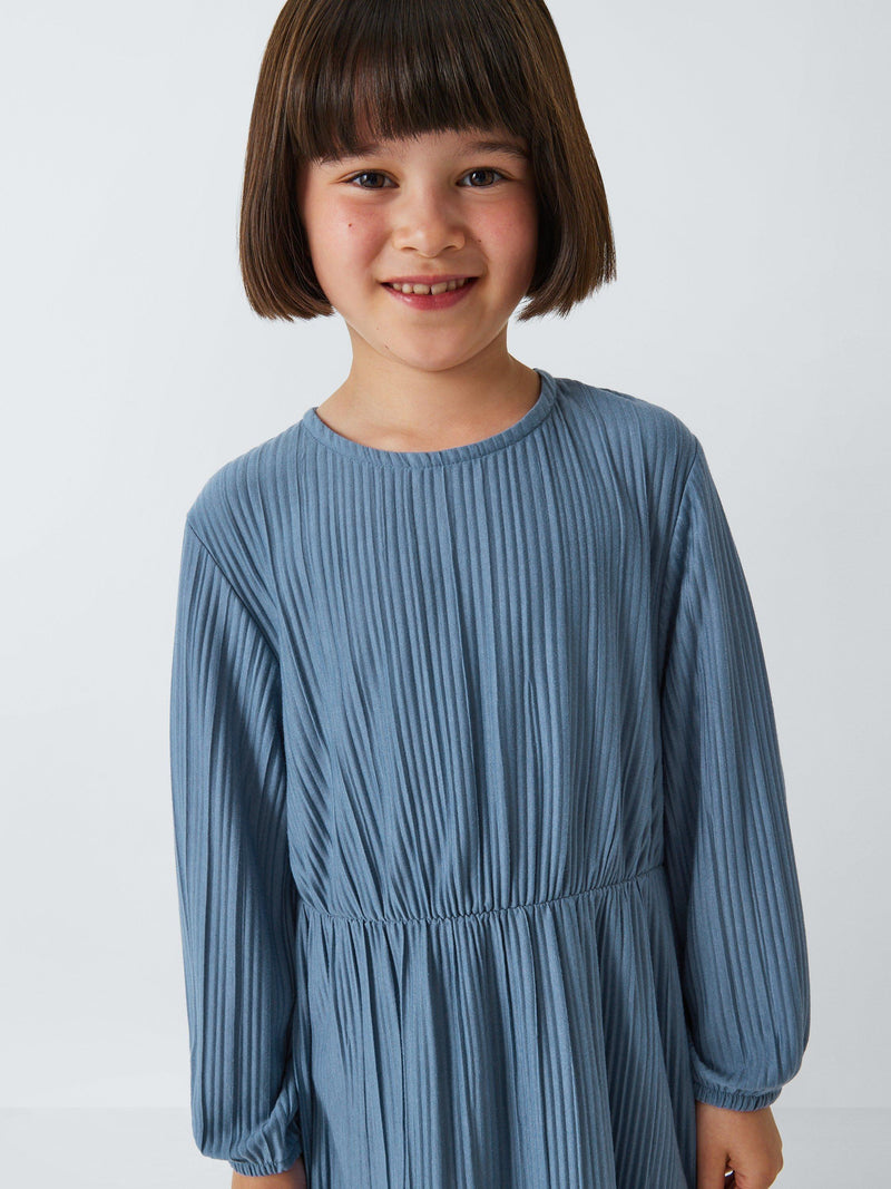 John Lewis ANYDAY Kids' Dress Blue, imported from the UK