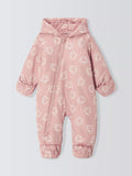 John Lewis ANYDAY Baby Flower Quilted Snowsuit, Multi - McGrocer