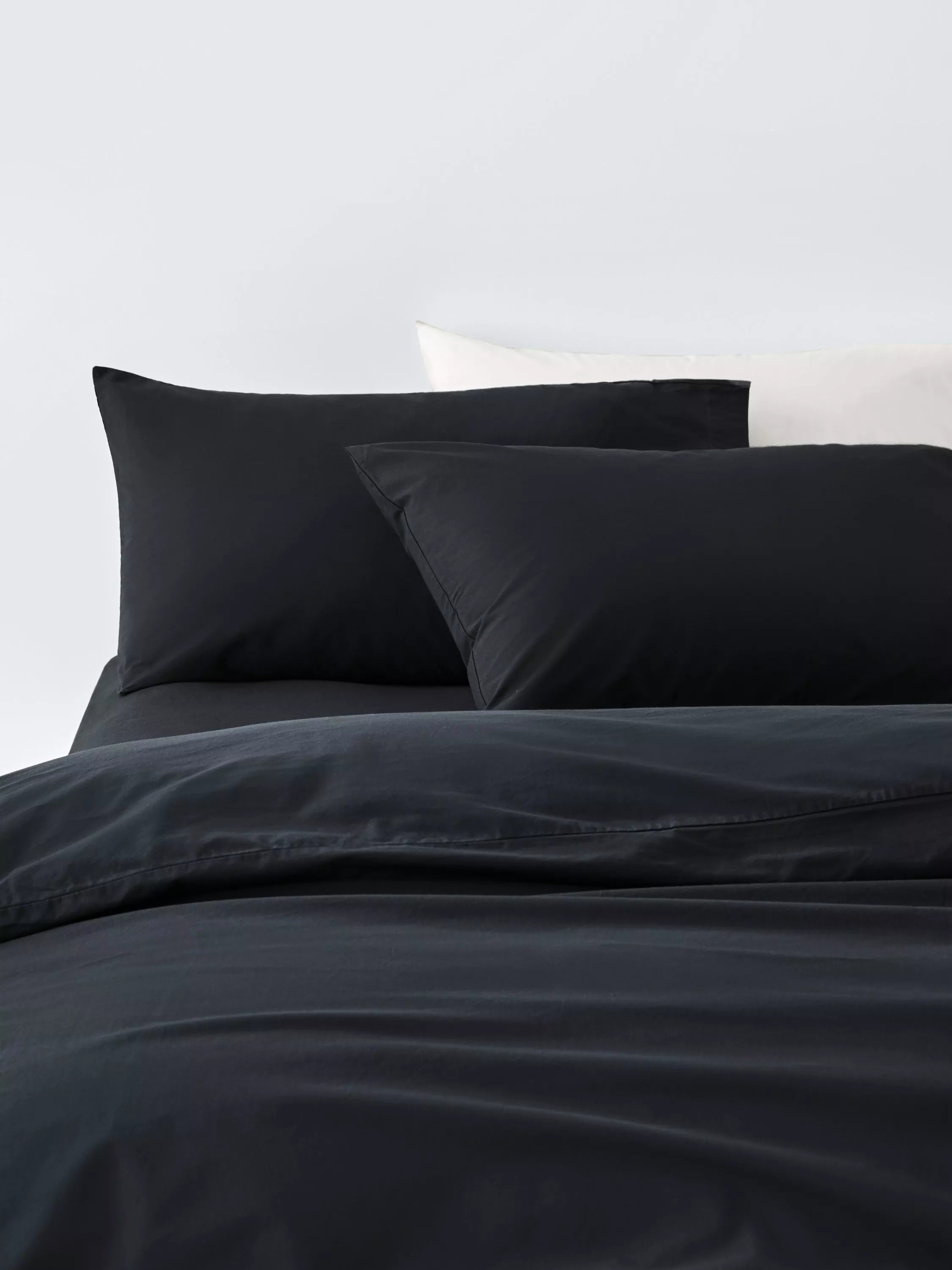 John Lewis 260 Thread Count Washed Cotton Duvet Cover Set - McGrocer