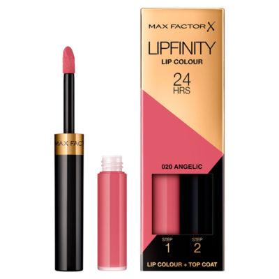 Max Factor Lipfinity Angelic lipstick 2.3ml + 1.9g, imported from the UK