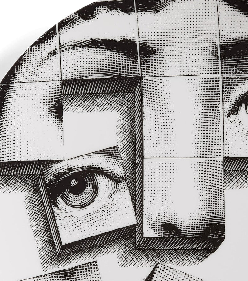 Fornasetti Tema e Variazioni No. 180 wall plate 26cm - British product