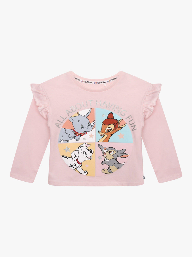 Brand Threads pink long sleeve top - British product