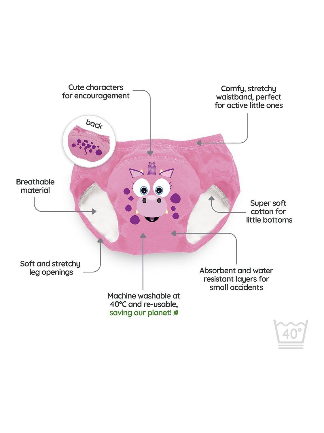 My Carry Potty dragon training pants, pack of 3, imported from UK