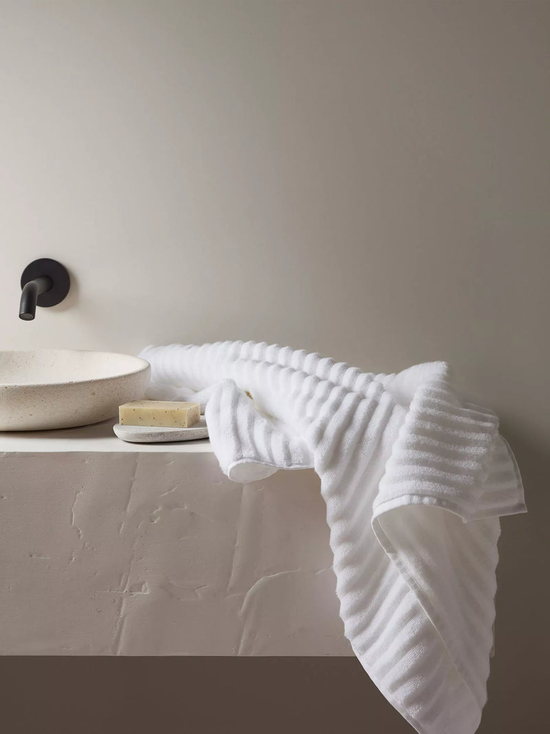 Bedfolk Ripple Cotton Towels
