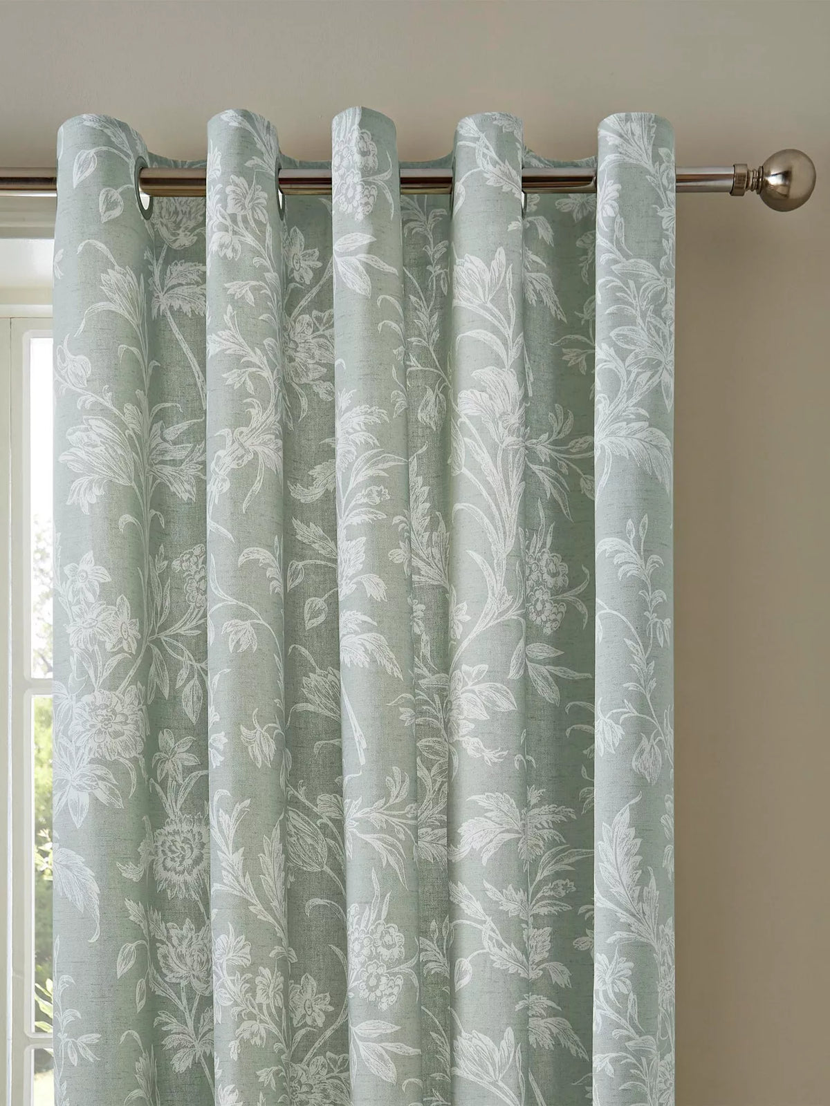 Laura Ashley LLoyd lined eyelet curtains, UK version