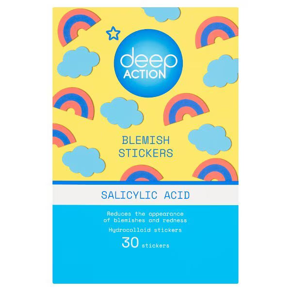 Deep Action blemish patches Clouds Rainbow - British product