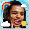 Deep Action blemish patches Clouds Rainbow - British product