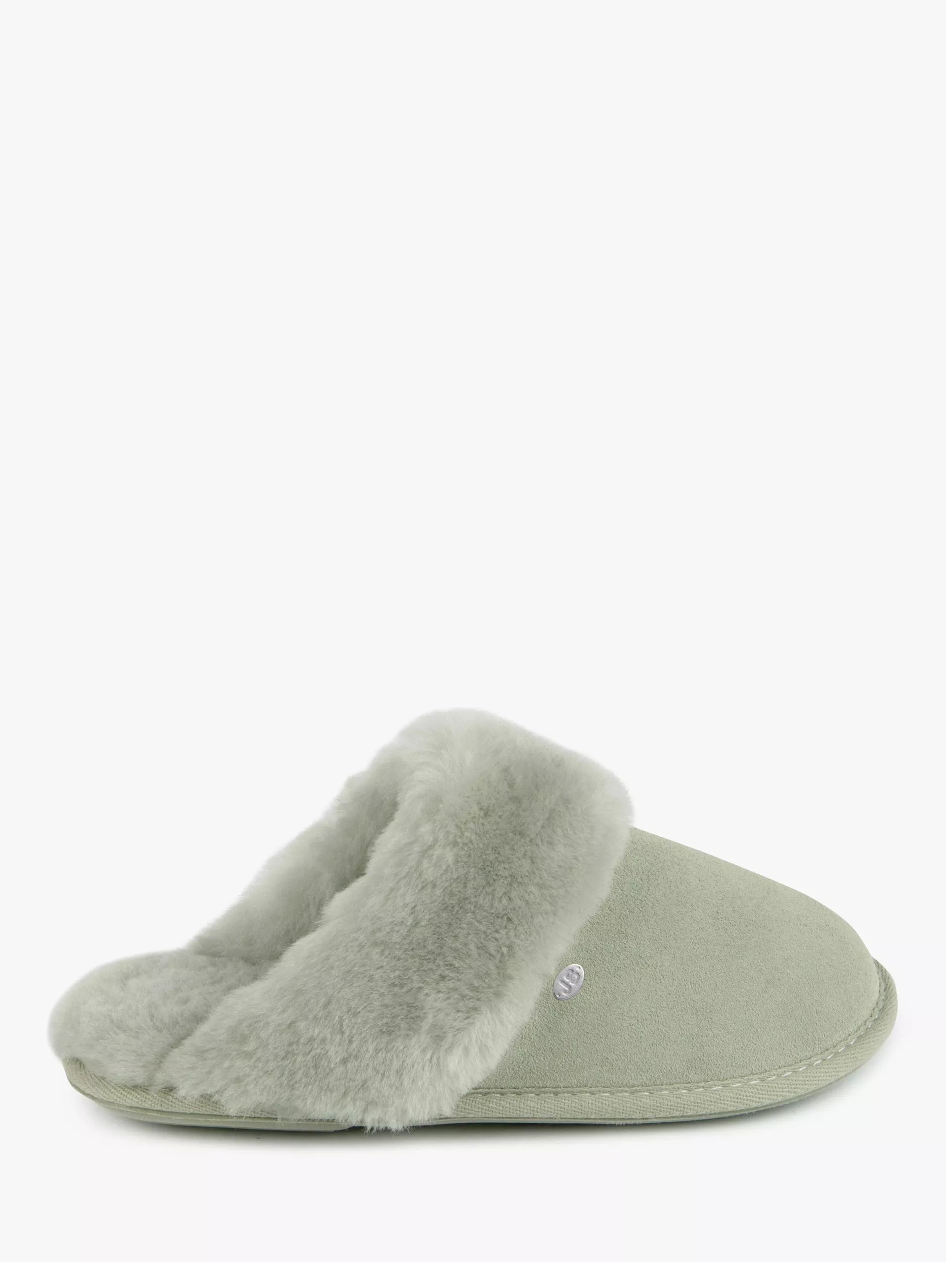 Just Sheepskin Duchess sheepskin mule slippers, UK version