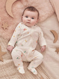Peppa Pig Baby Printed Sleepsuit, White/Multi - McGrocer