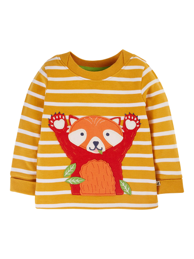 Top Frugi Baby Easy On, Moutarde/Multicolore