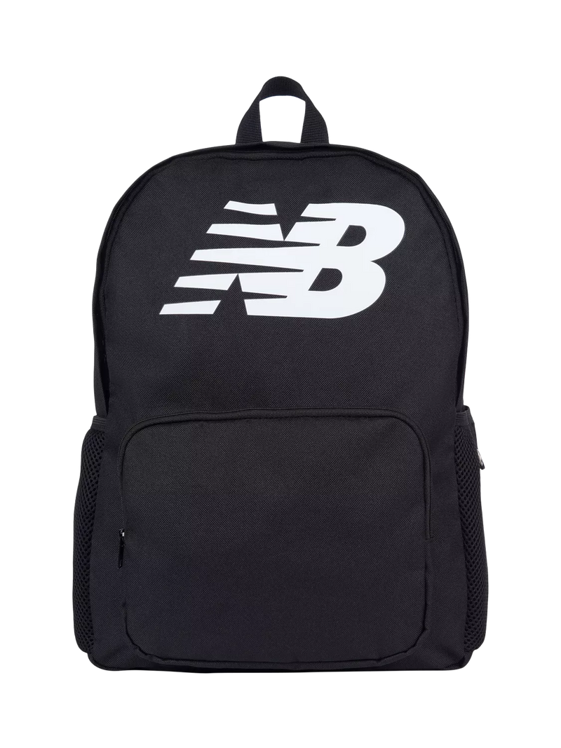 New Balance Kids' Logo Backpack, Caviar
