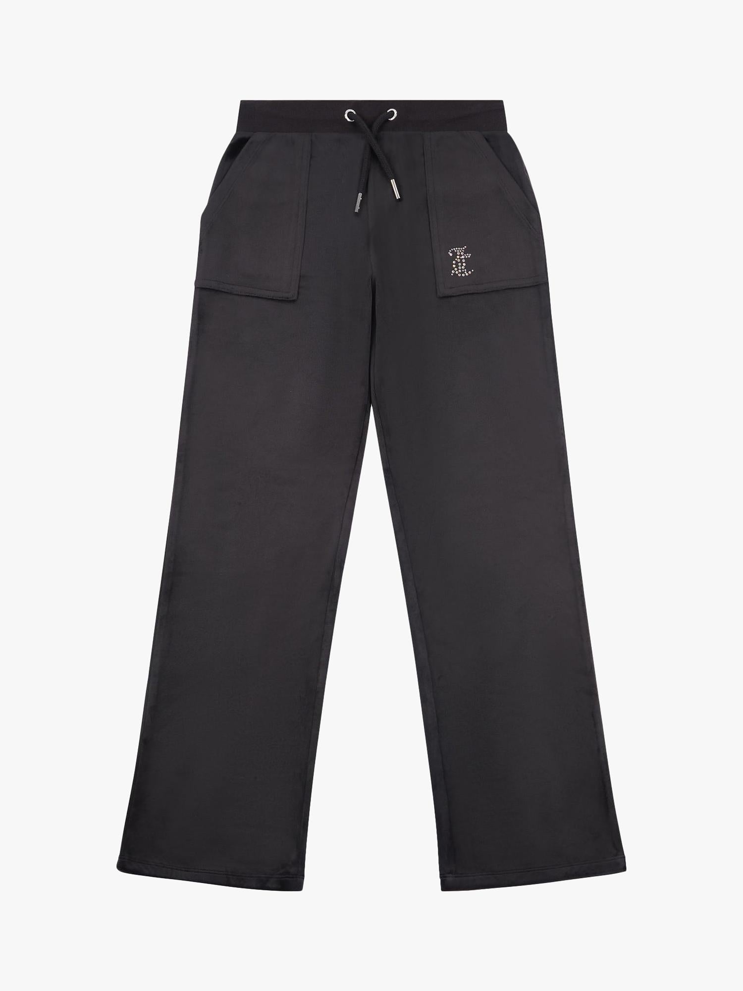 Juicy Couture Kids Diamante Wide Leg Joggers, UK version