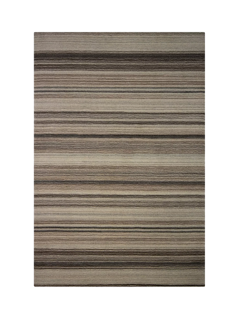 Gooch Luxury Spice Chilli Stripe Wool Rug