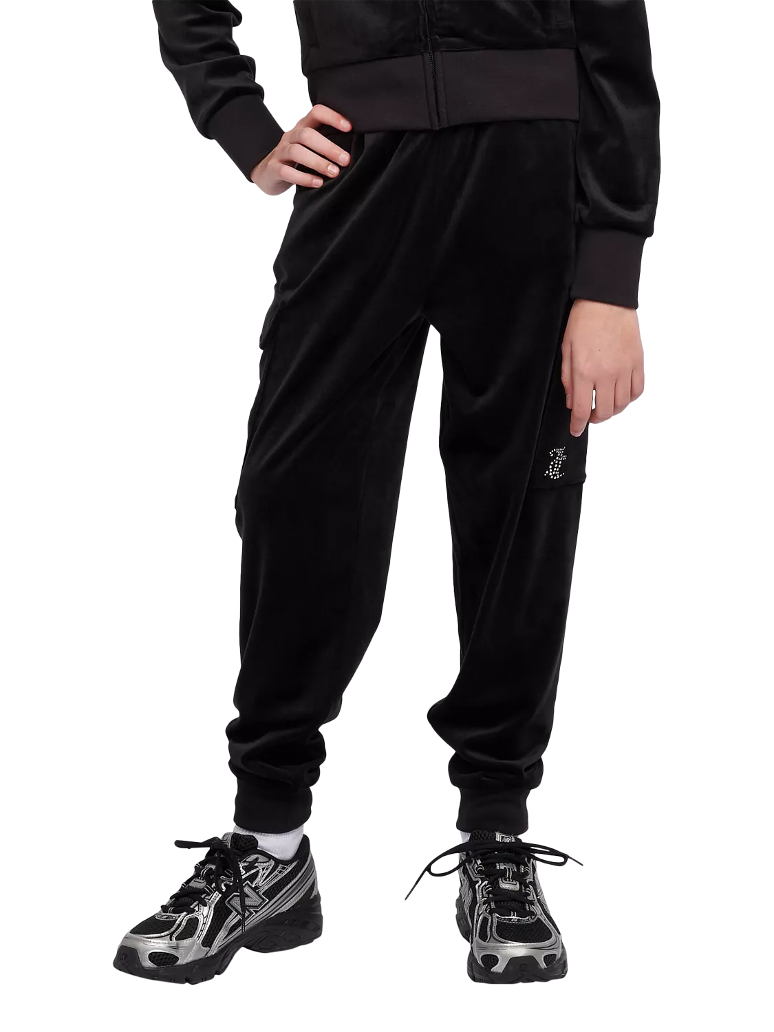 Juicy Couture kids' cargo cuffed joggers, UK version