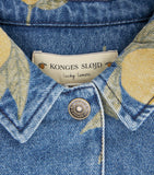 KONGES SLOJD lemon print denim jacket for children, UK version