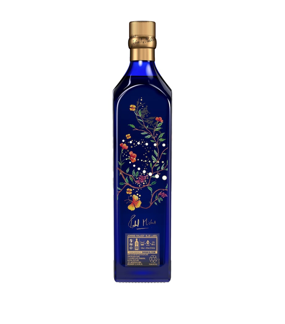 Johnnie Walker Blue Label whisky Rahul Mishra limited edition 70cl, UK version