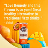 Remedy Kombucha Mango Passion Multipack   4 x 330ml - McGrocer
