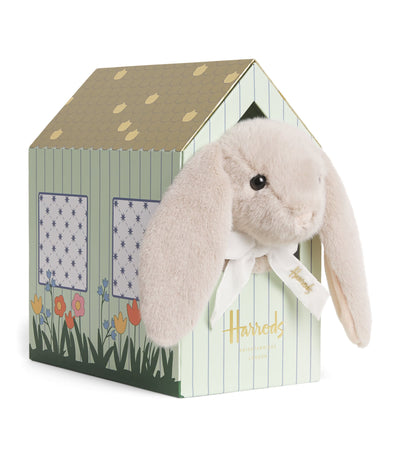 Harrods Rabbit In A Hutch Soft Toy