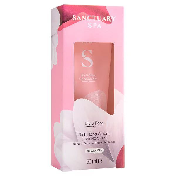Sanctuary Spa Lily Rose hand cream 60ml (British brand)