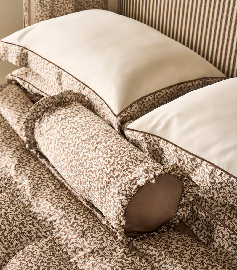 Gingerlily Fern bolster cushion 20cm x 46cm, UK version