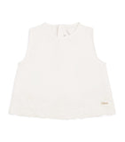 Chloé Kids Floral Embroidered Blouse 6-36 months - British product