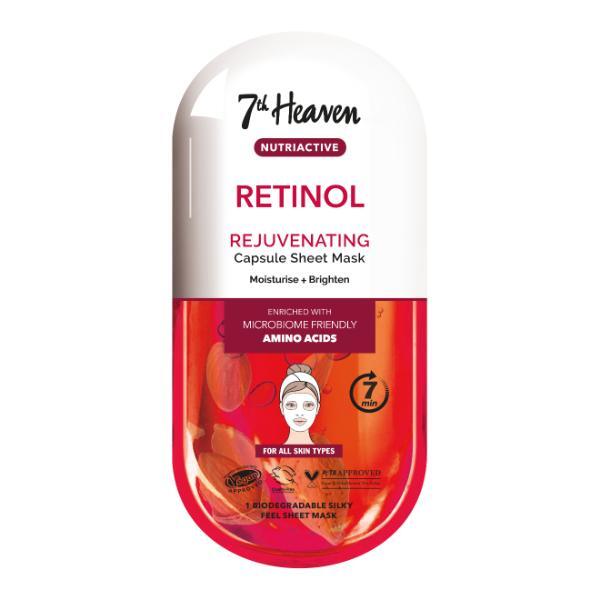 7th Heaven Firming Retinol Serum Sheet Mask - British product