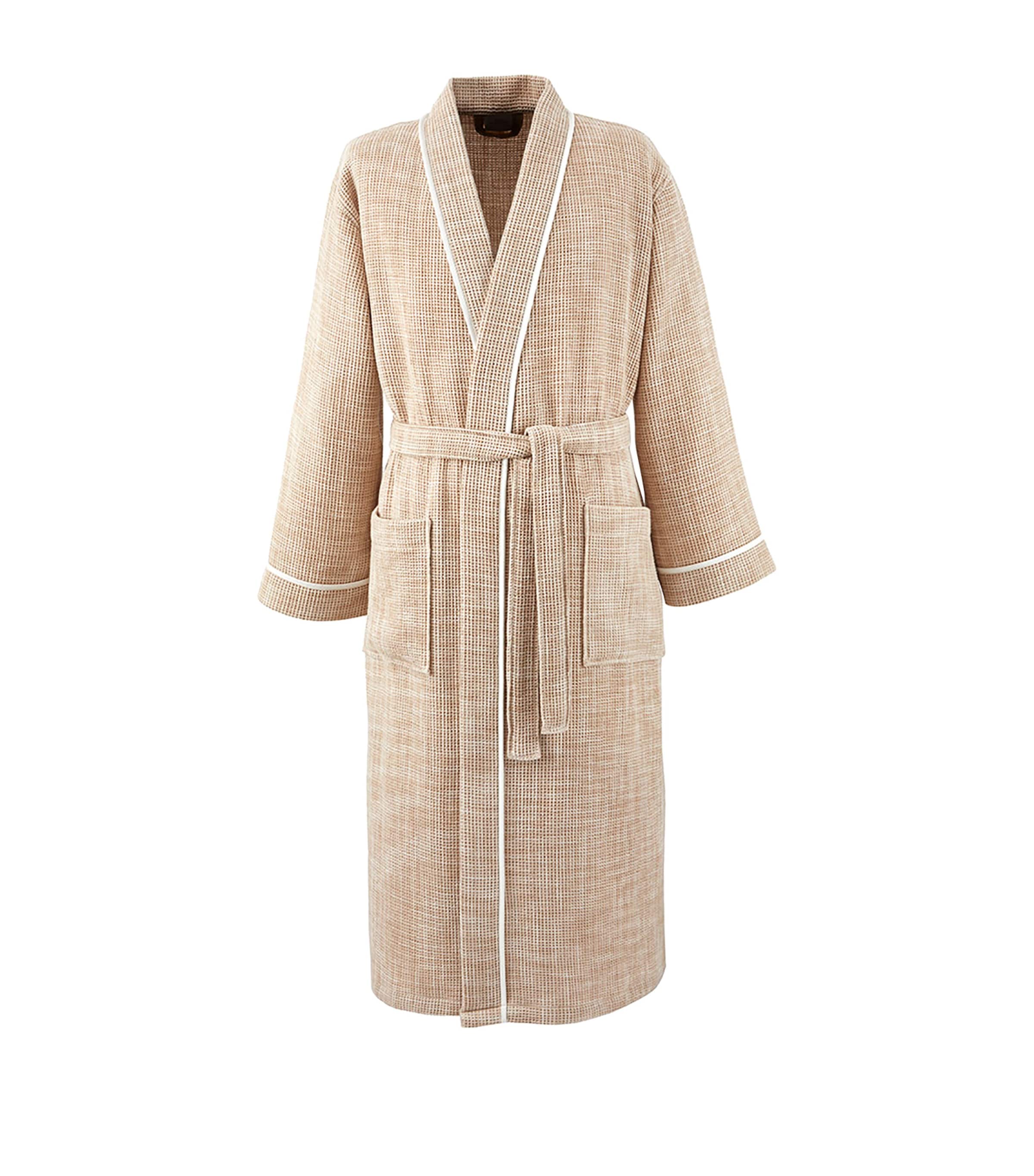 Yves Delorme Cotton Leo bathrobe (British brand)