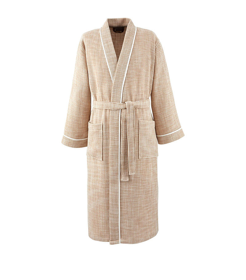 Yves Delorme Cotton Leo bathrobe (British brand)