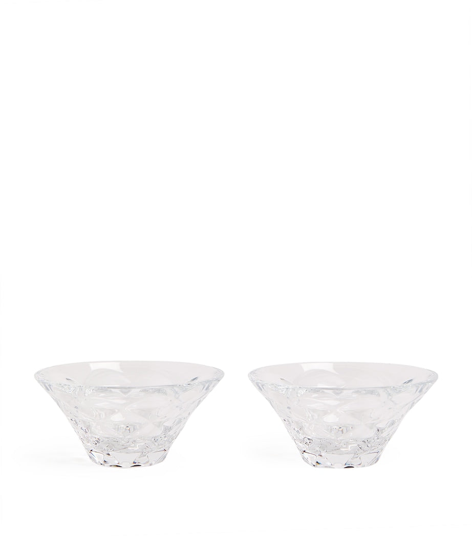 Baccarat Small Swing crystal bowls set of 2 - British product