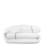 Yves Delorme King duvet cover with chain embroidery, 240x220cm (British brand)