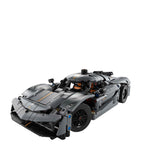 Lego Technic Koenigsegg Jesko Absolut Grey Hypercar 42173