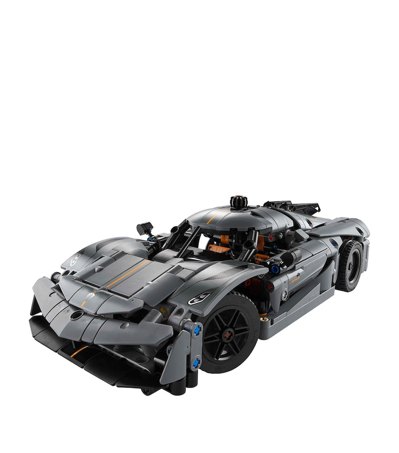 Lego Technic Koenigsegg Jesko Absolut Grey Hypercar 42173