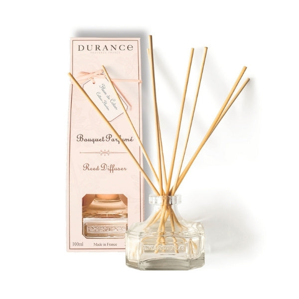 Durance Reed Diffuser Cotton Flower 100ml fragrance - British product