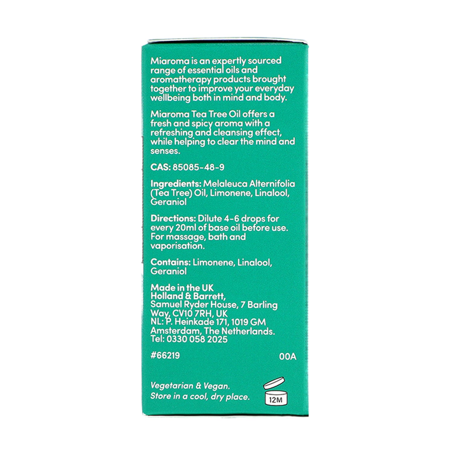 Miaroma Tea Tree Pure Essential Oil 30ml