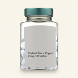 Holland & Barrett High Strength Chelated Zinc & Copper 120 Tablets