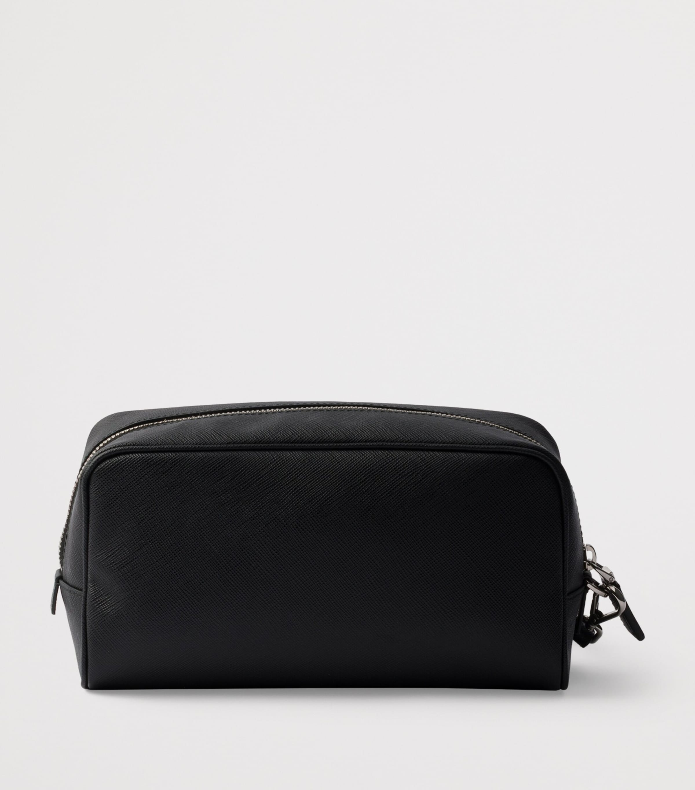 Prada Saffiano Leather Triangle Pouch
