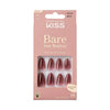 Kiss Bare-But-Better TruNude Press On Nails Medium Almond 31ct, UK version