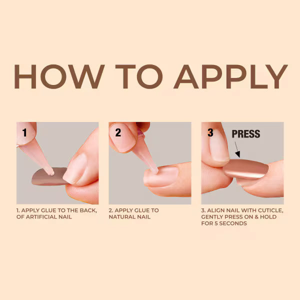 Kiss Bare-But-Better TruNude Press On Nails Medium Almond 31ct, UK version