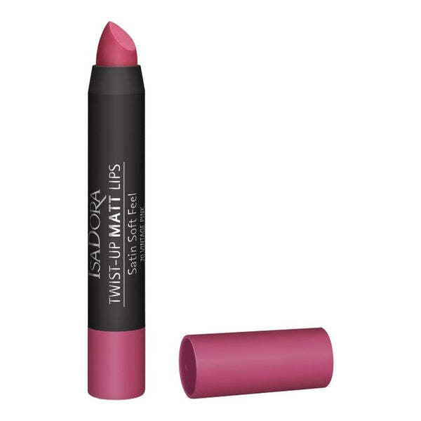 IsaDora twist-up matte lipstick vintage pink 3.3g, UK version