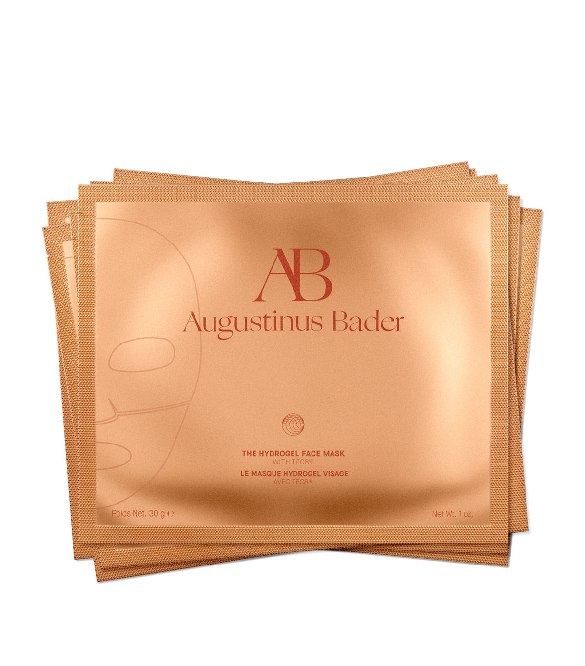 Augustinus Bader hydrogel face mask pack of 6 - British product