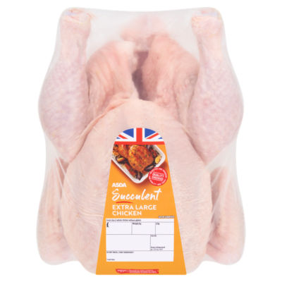ASDA succulent whole chicken 2.1kg - British product