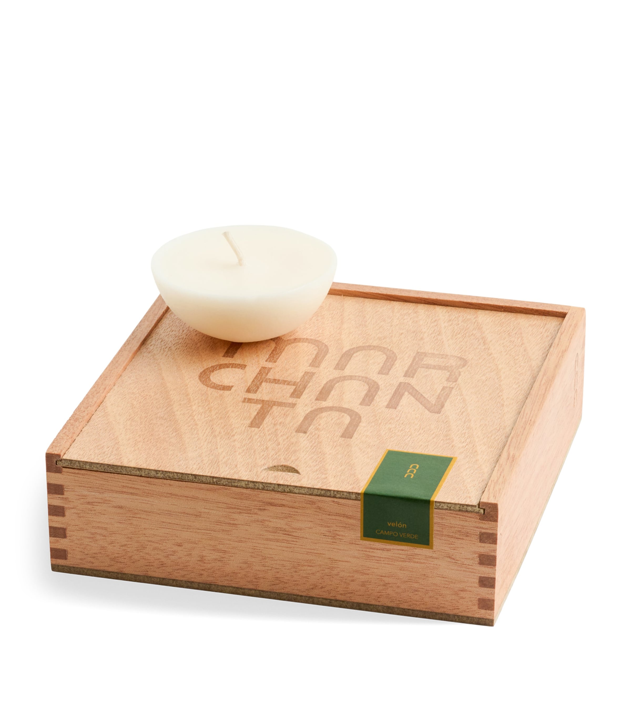 Marchanta Campo Verde Velón candles 4 x 60g, imported from the UK