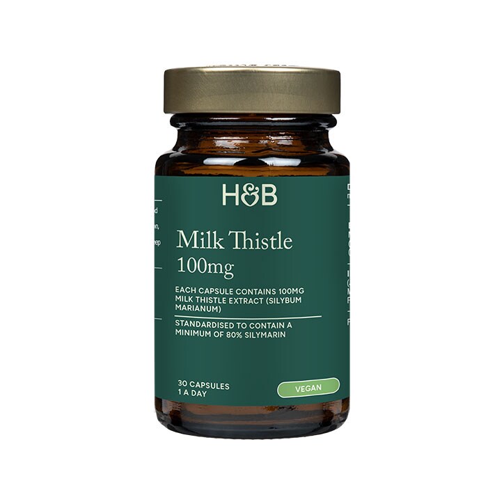 Holland & Barrett Milk Thistle 100mg 30 Capsules - McGrocer