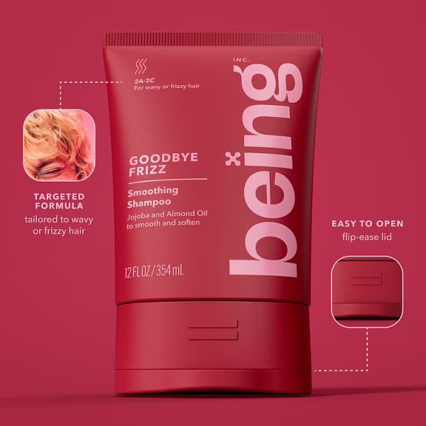 Being Goodbye Frizz Smoothing Shampoo 354mL - British product
