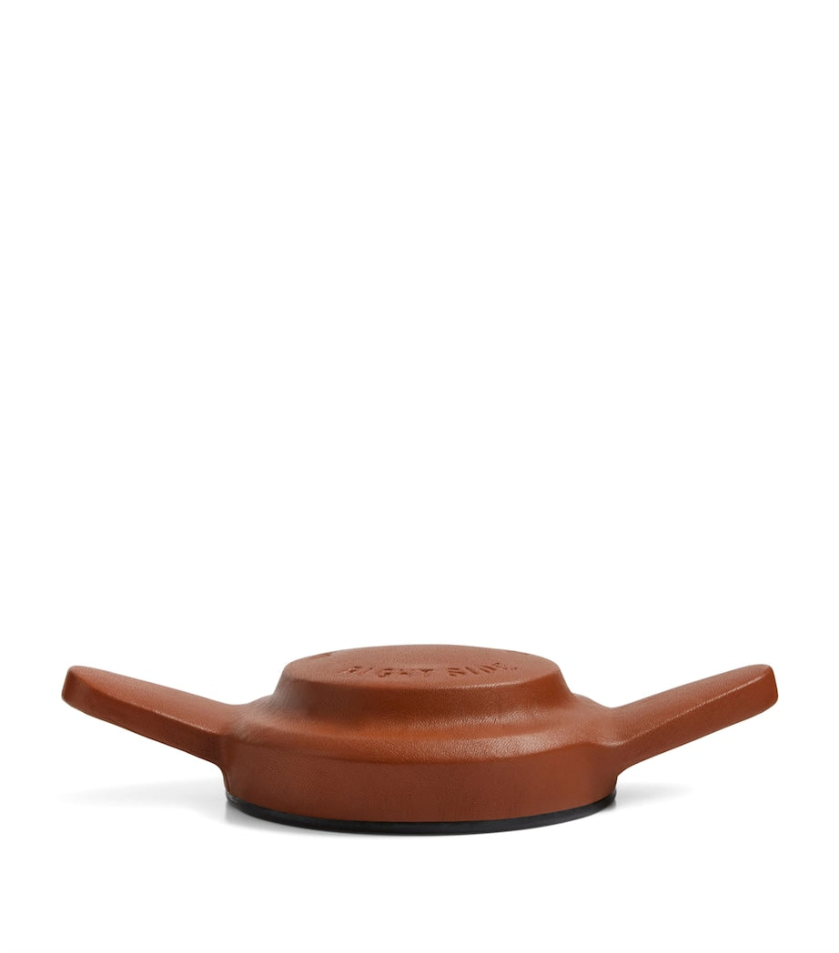 Dunhill Leather Wing Nut Desk Sculpture