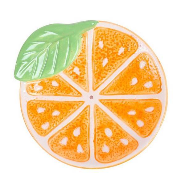 Something Different Orange Slice Incense Holder (British brand)