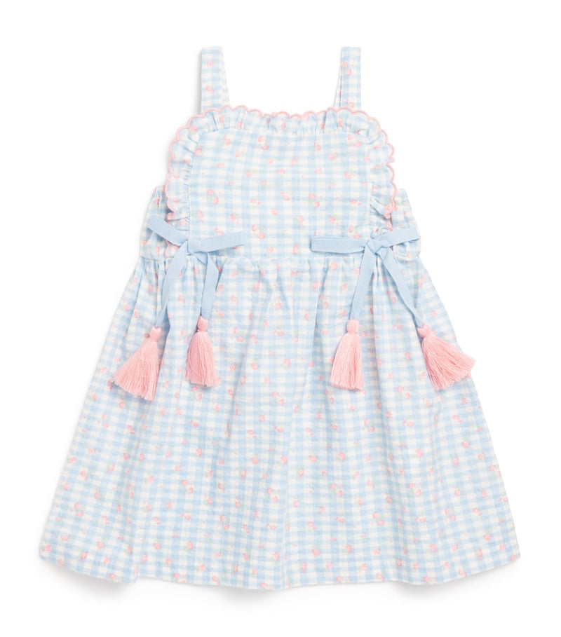 Gingersnaps Cotton Tassel Dress 3-36 months, UK version
