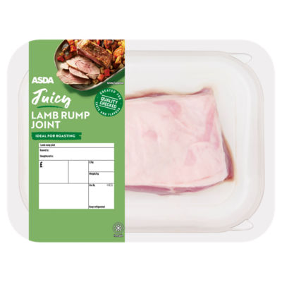 ASDA lamb rump joint 0.425kg - British product